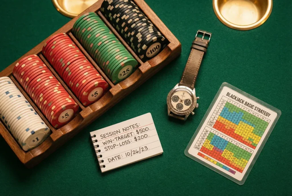 How to Manage a Blackjack Session Like a Professional