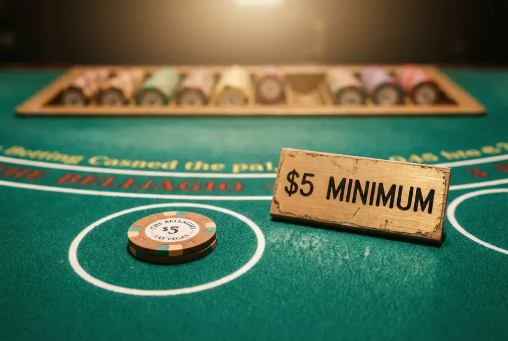 Why You Should Always Start at the Table Minimum Bet