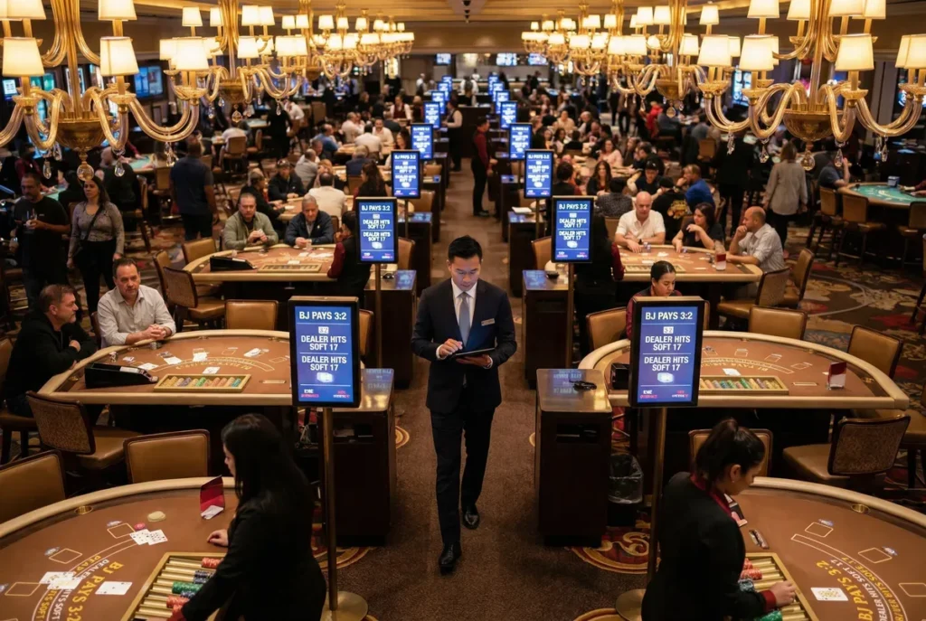 How to Profit from Differences in Casino Blackjack Rules