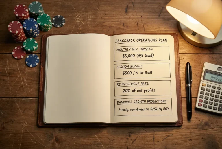 Why Treating Your Blackjack Bankroll Like a Business Beats Pure Gambling