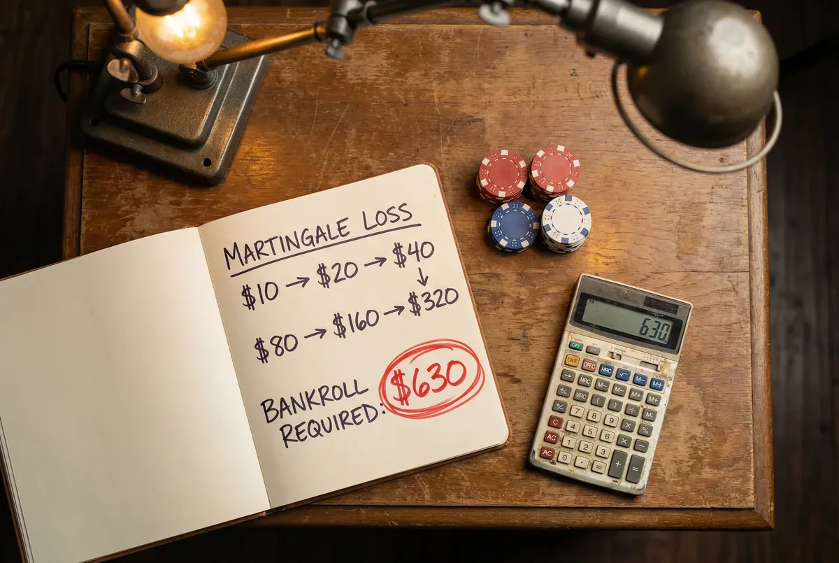 progressive betting blackjack