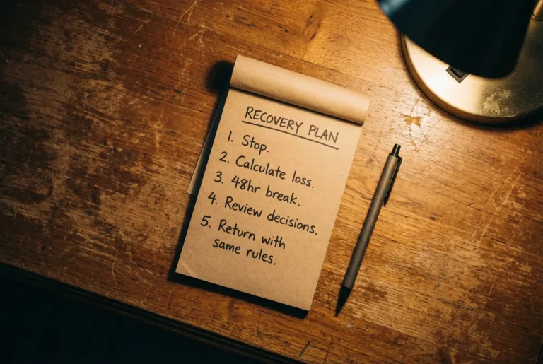 How to Recover from a Losing Blackjack Session