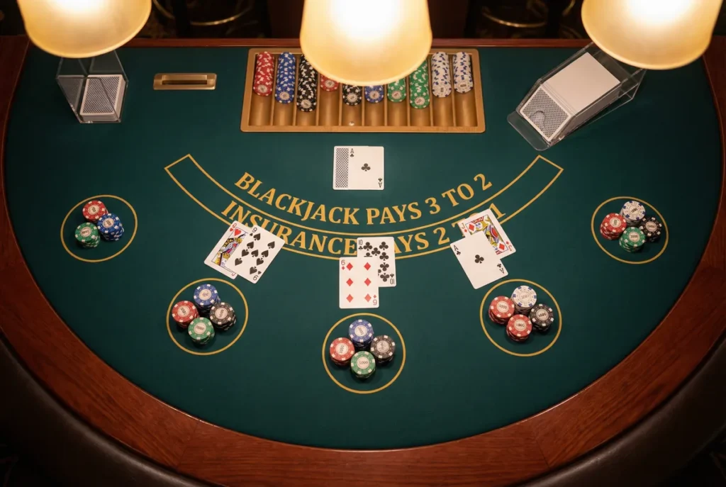 Master the Blackjack Table Layout and Every Betting Position Fast
