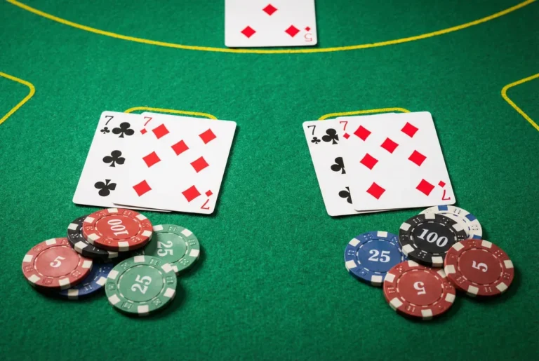 Attacking the Dealer by Splitting 7s Against a 2 Through 7