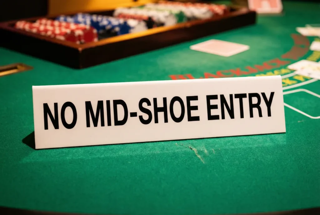 Why Some Casinos Have a No Mid Shoe Entry Rule