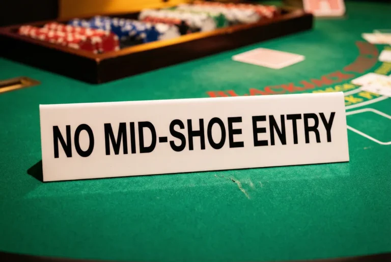 Why Some Casinos Have a No Mid Shoe Entry Rule