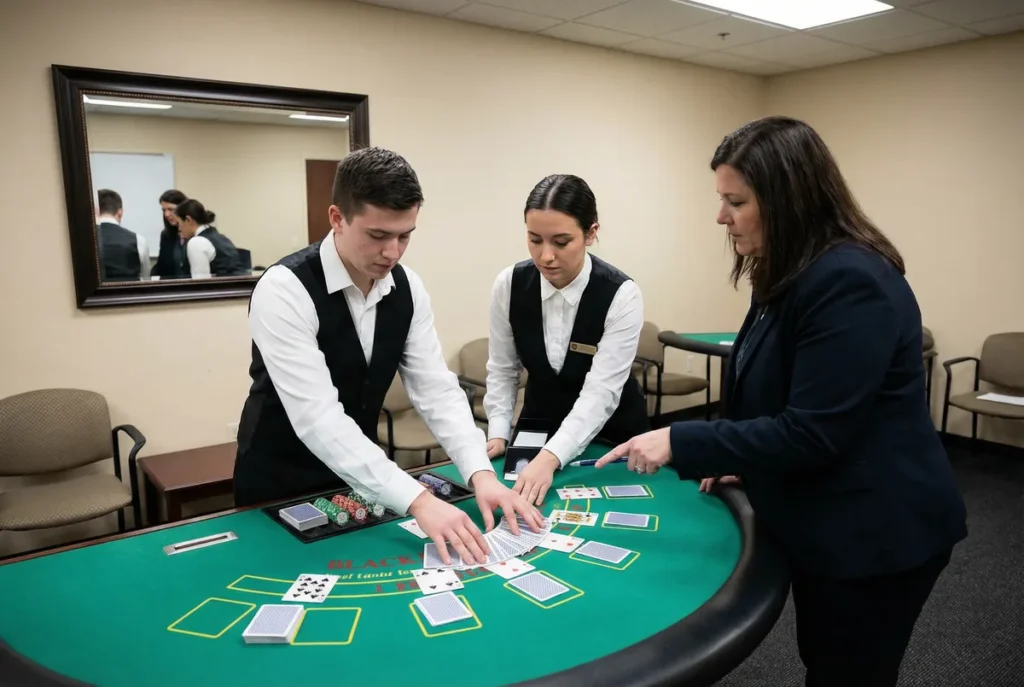 How Casino Dealers Are Trained