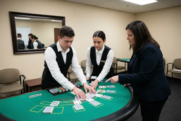 How Casino Dealers Are Trained