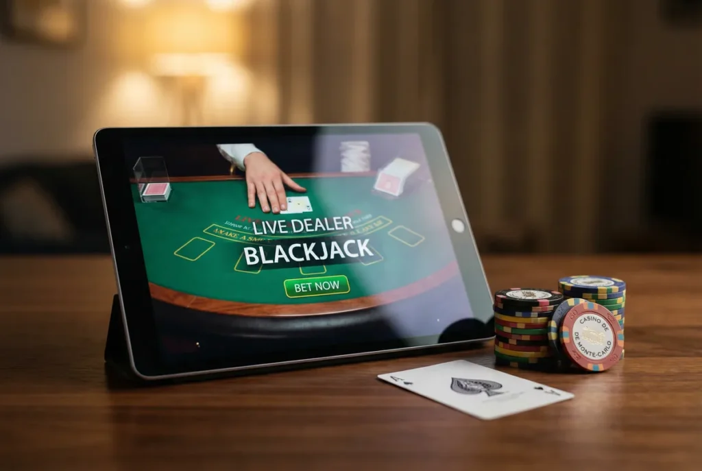 How Online Live Dealer Blackjack Compares to Playing in a Casino